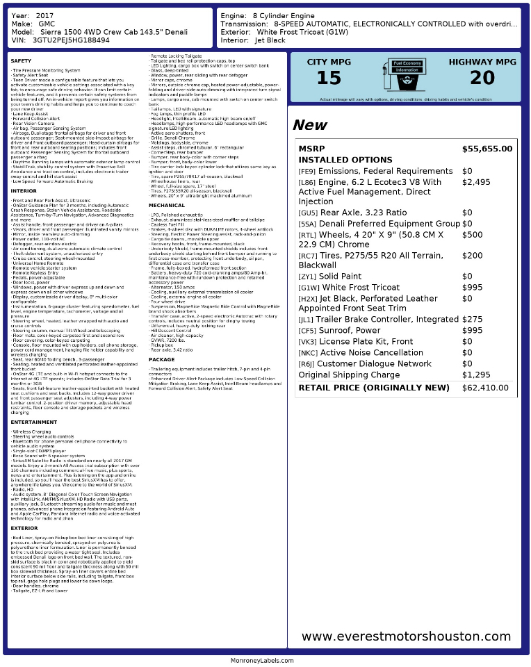 GMC Sierra 1500  2017