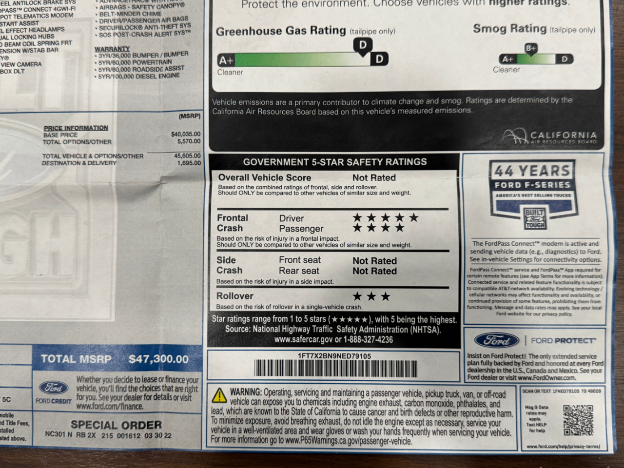 Ford Super Duty F-250 SRW  2022