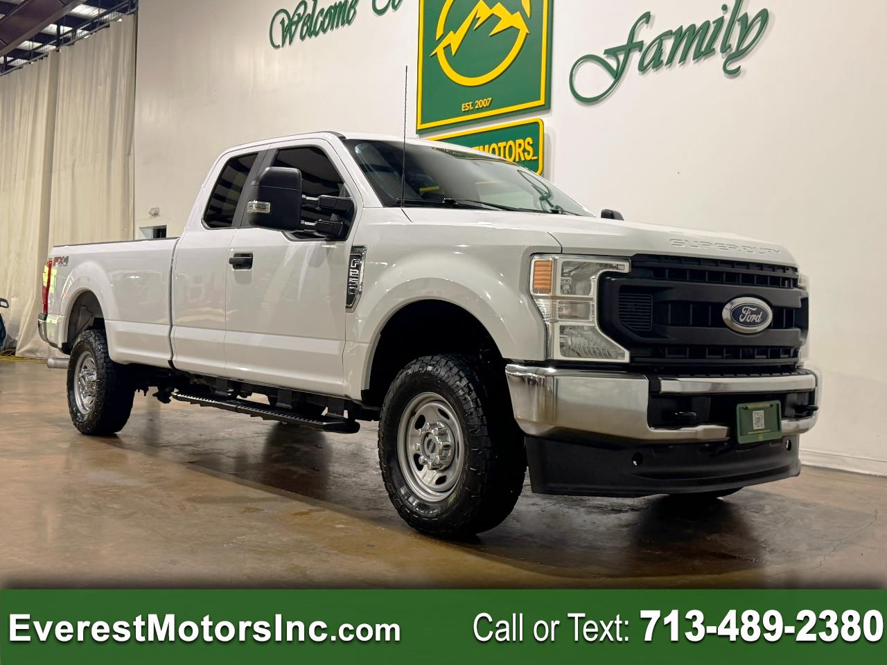 2022 Ford Super Duty F-250 SRW XL 4X4 EXT CAB LONGBED 7.3L V8 GAS GODZILLA 1OWNER