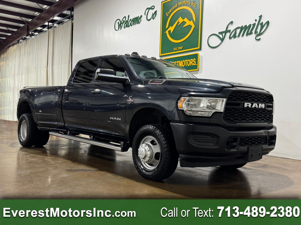 2022 RAM 3500 TRADESMAN 4X4 CREWCAB LONG DRW 6.7 DIESEL 4.10AXLE