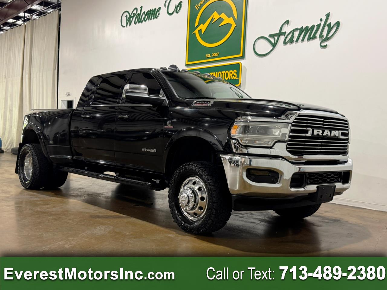 2022 RAM 3500 LARAMIE 4X4 MEGACAB DRW 6.7L HO DIESEL AISIN TRN