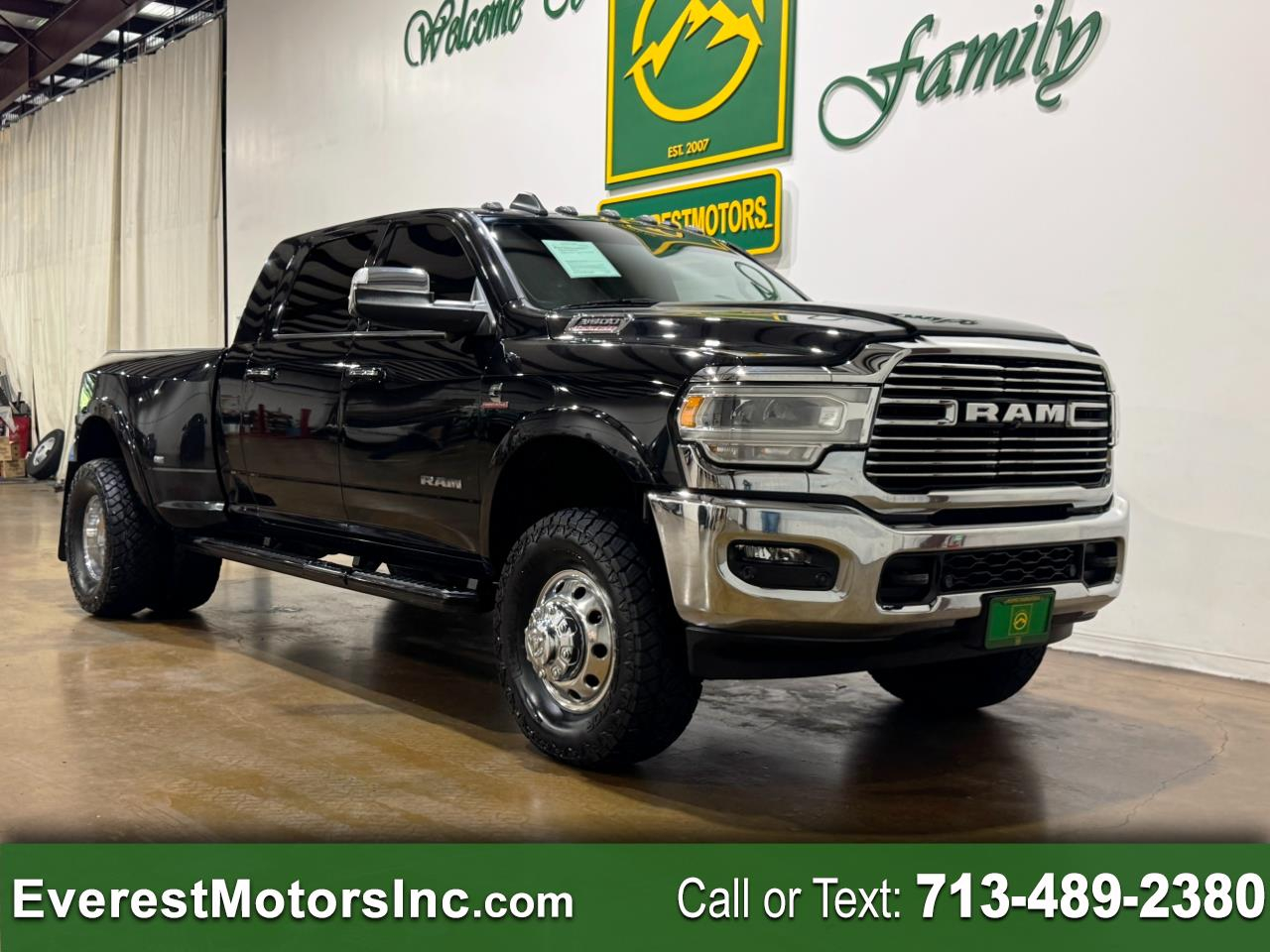 2022 RAM 3500 LARAMIE 4X4 MEGACAB DRW 6.7L HO DIESEL AISIN TRN