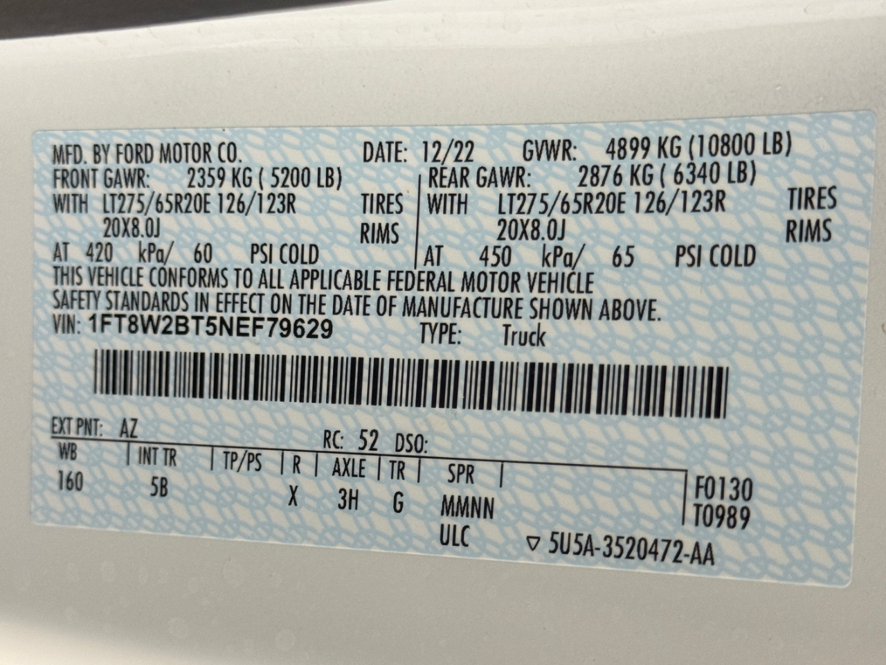 Ford Super Duty F-250 SRW  2022