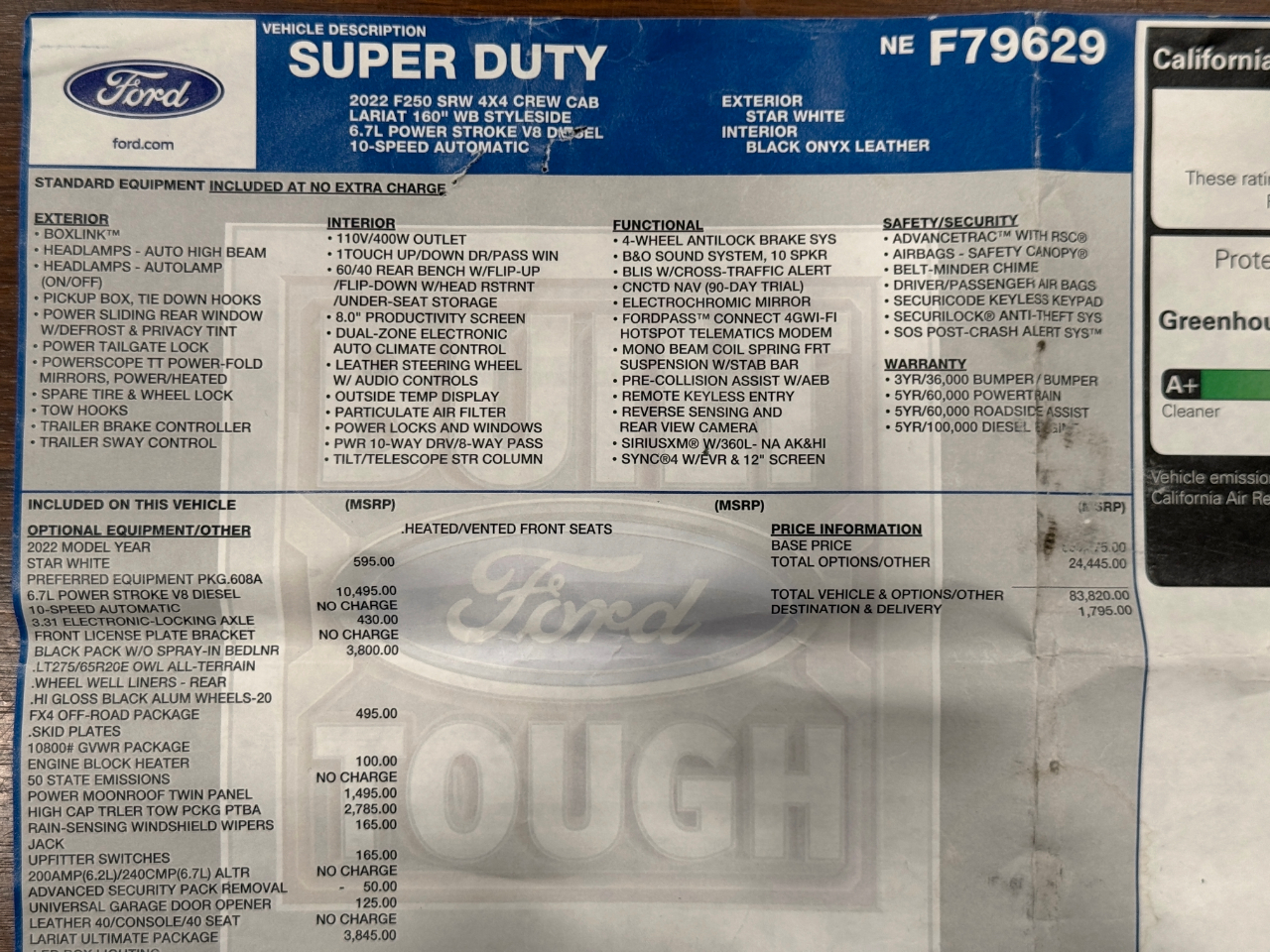 Ford Super Duty F-250 SRW  2022