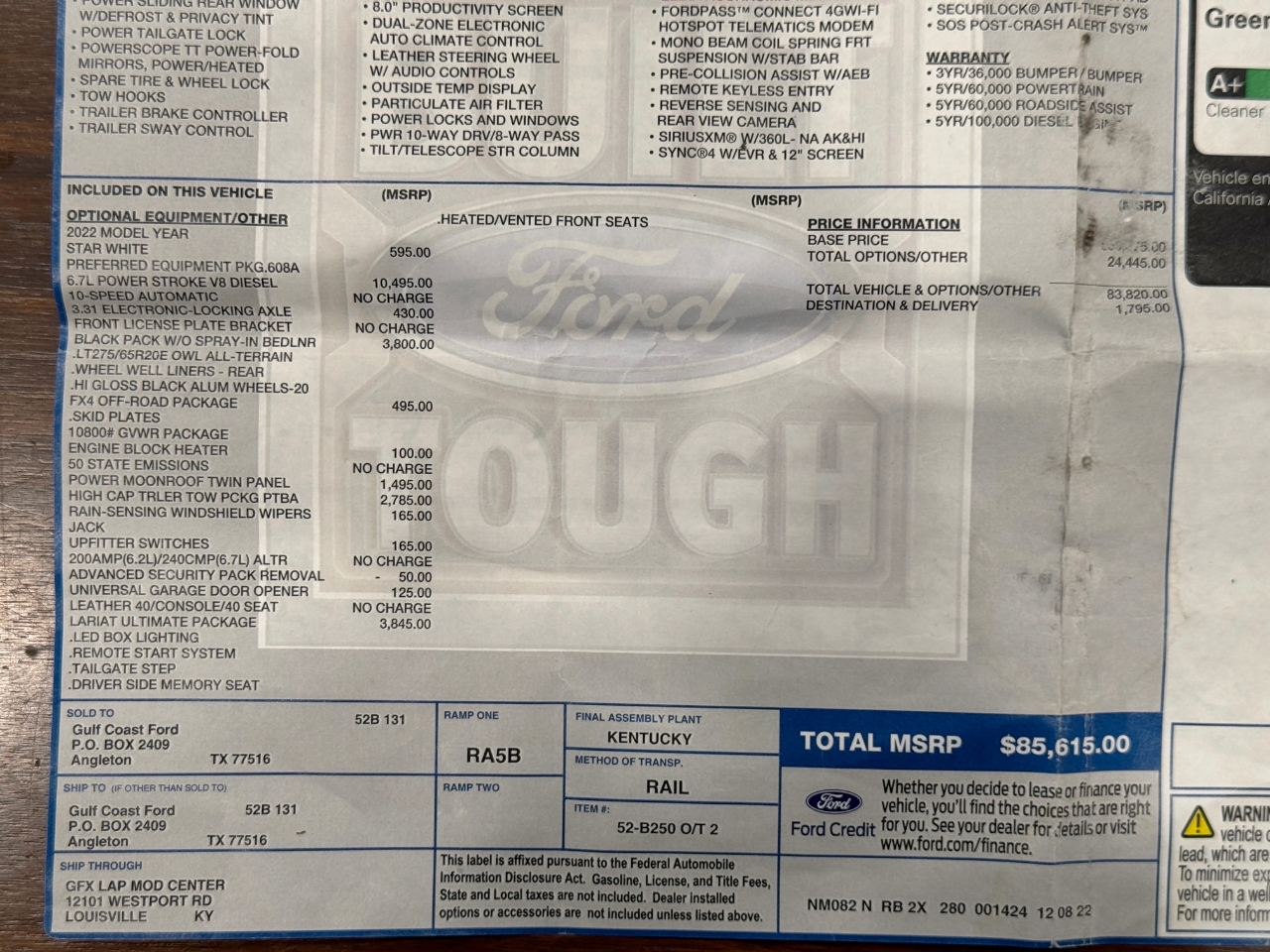 Ford Super Duty F-250 SRW  2022