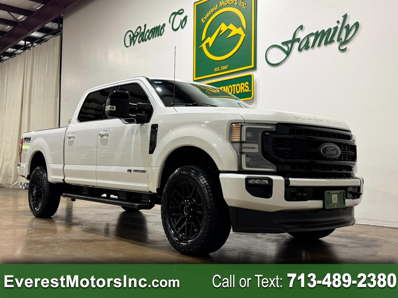 2022 Ford Super Duty F-250 SRW LARIAT ULTIMATE 4X4 CREW SHORT DIESEL TOW PKG 1OWN