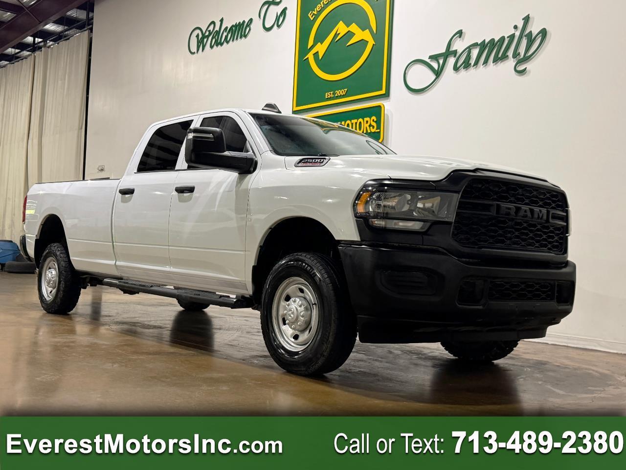 2023 RAM 2500 TRADESMAN 4X4 CREWCAB LONGBOX 6.4L V8 GAS 1OWNER