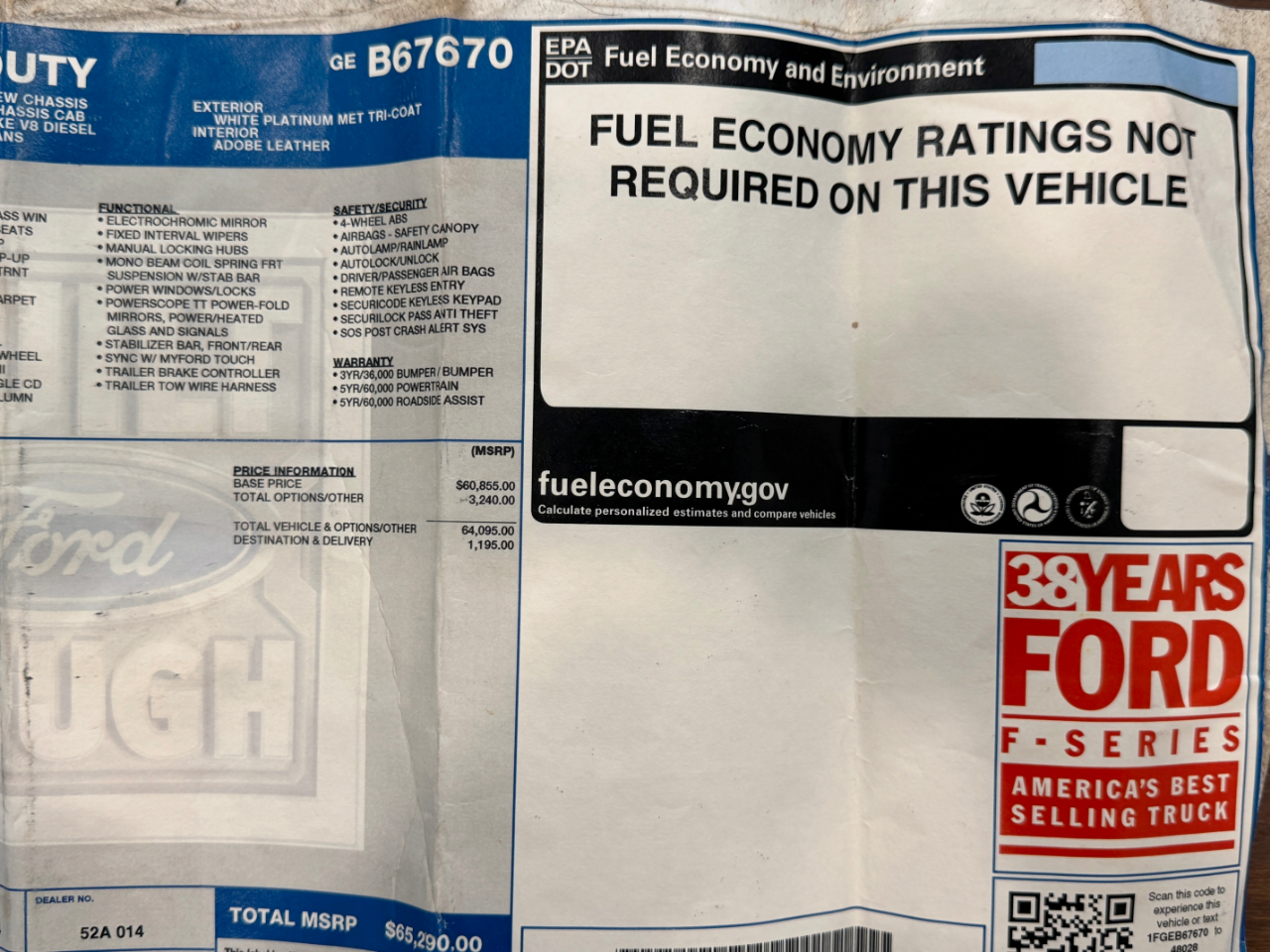 Ford Super Duty F-450 DRW  2016