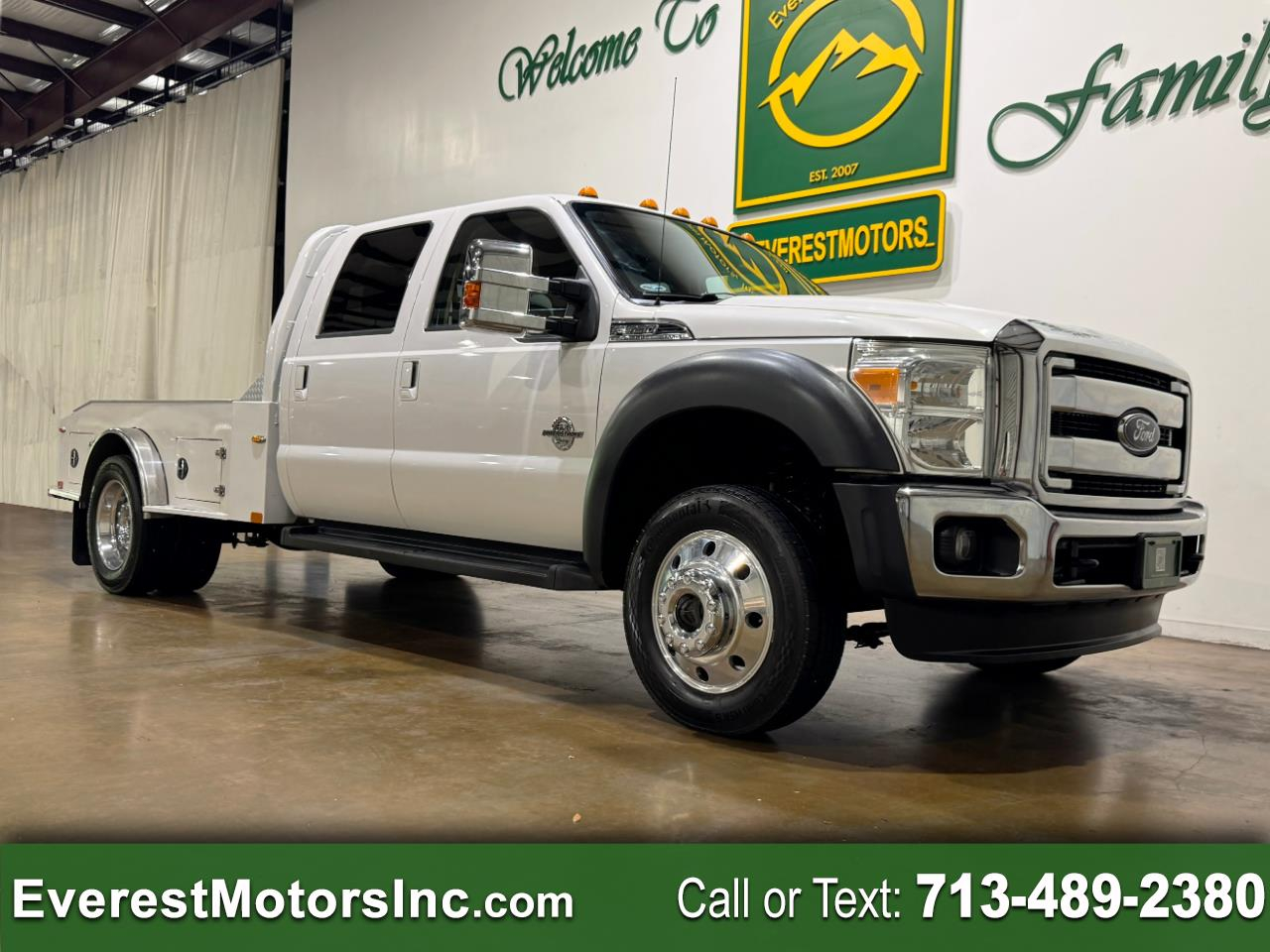 2016 Ford Super Duty F-450 DRW LARIAT 4X4 CREWCAB HAULER BED 6.7L DIESEL 1OWNER