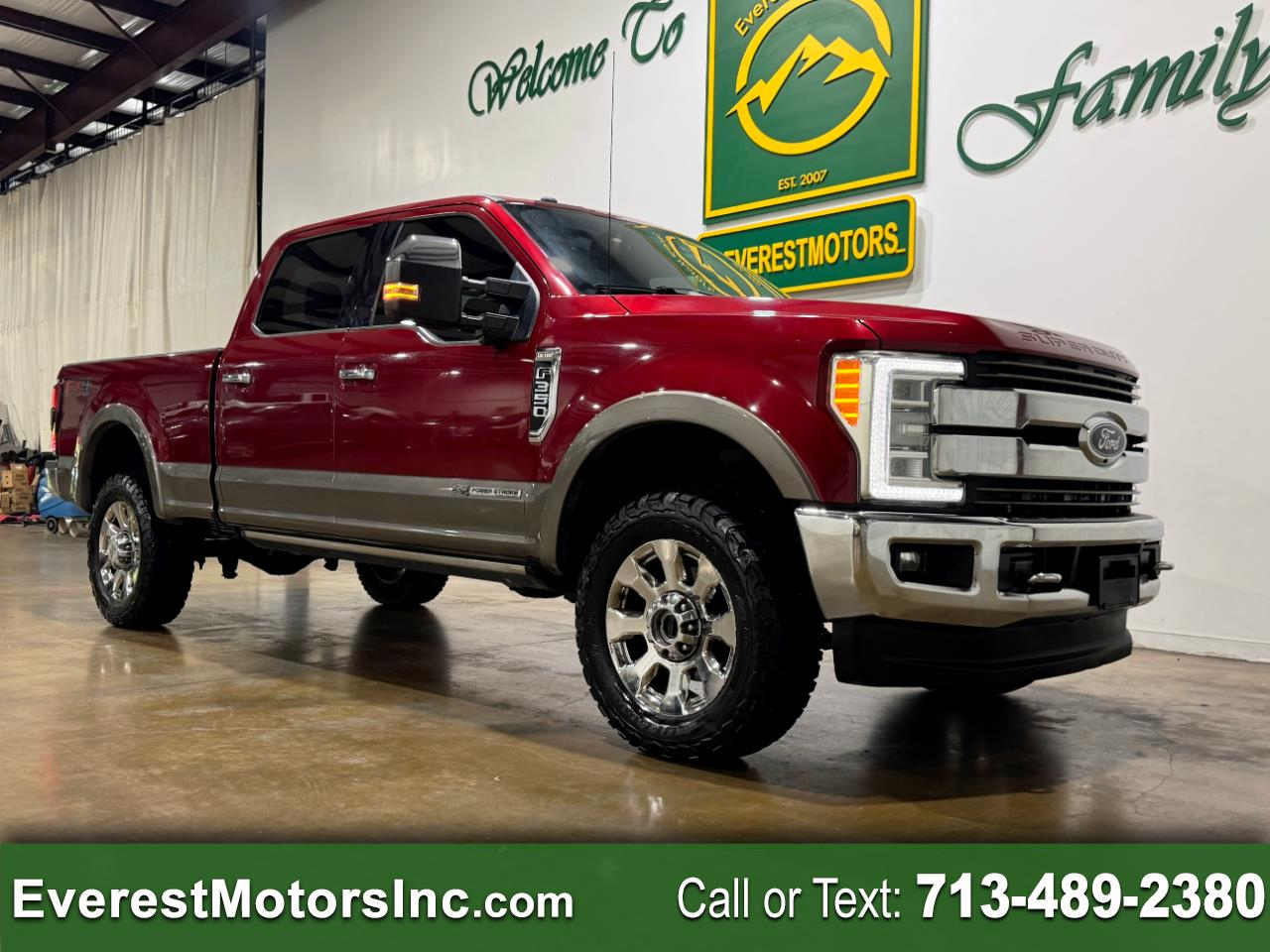 2018 Ford Super Duty F-350 SRW KING RANCH ULTIMATE 4X4 CC SHORT DIESEL 1OWNER TOW