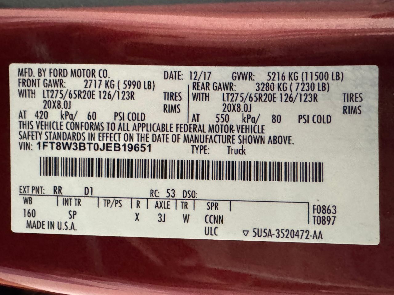 Ford Super Duty F-350 SRW  2018