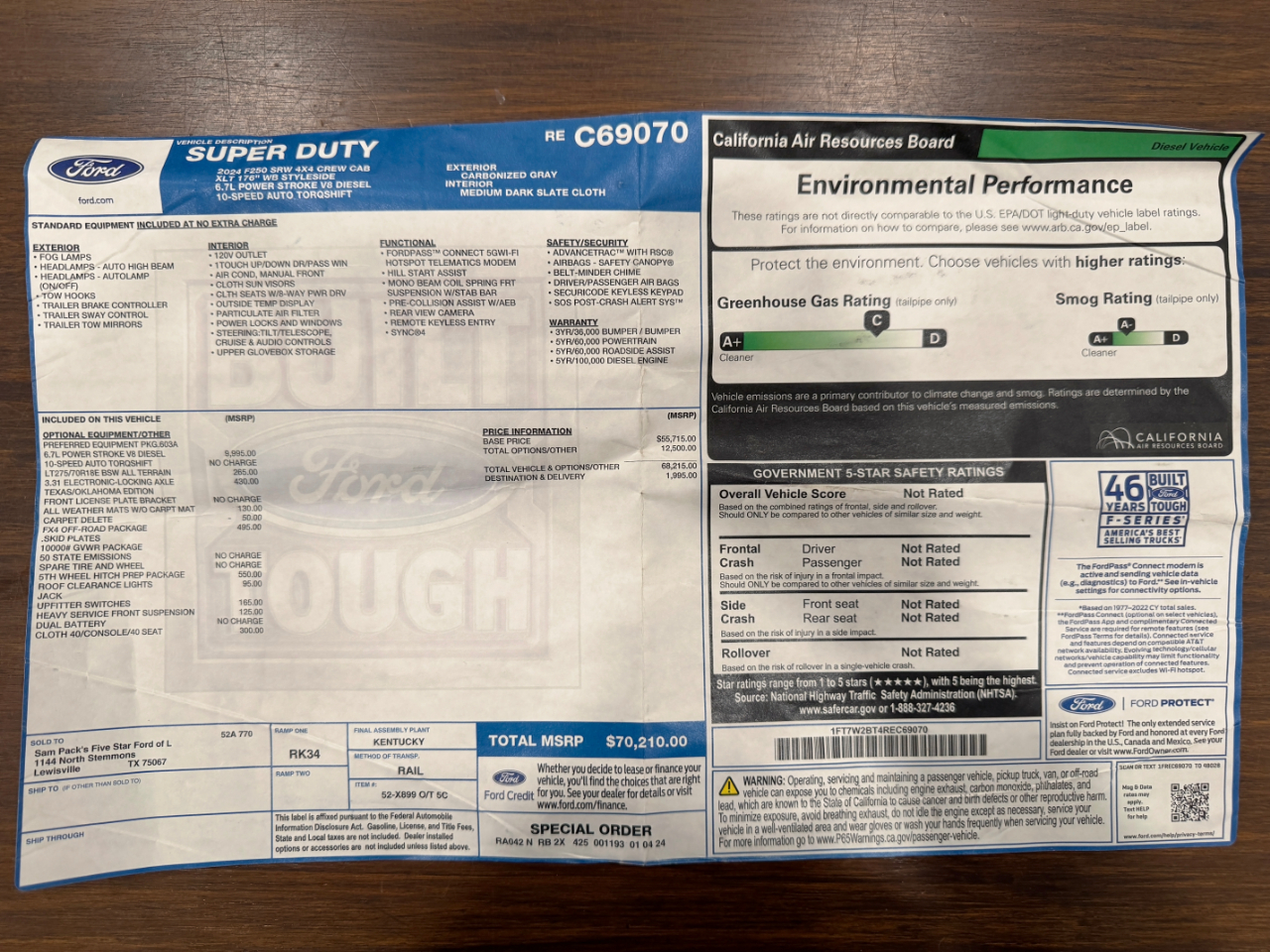 Ford Super Duty F-250 SRW  2024