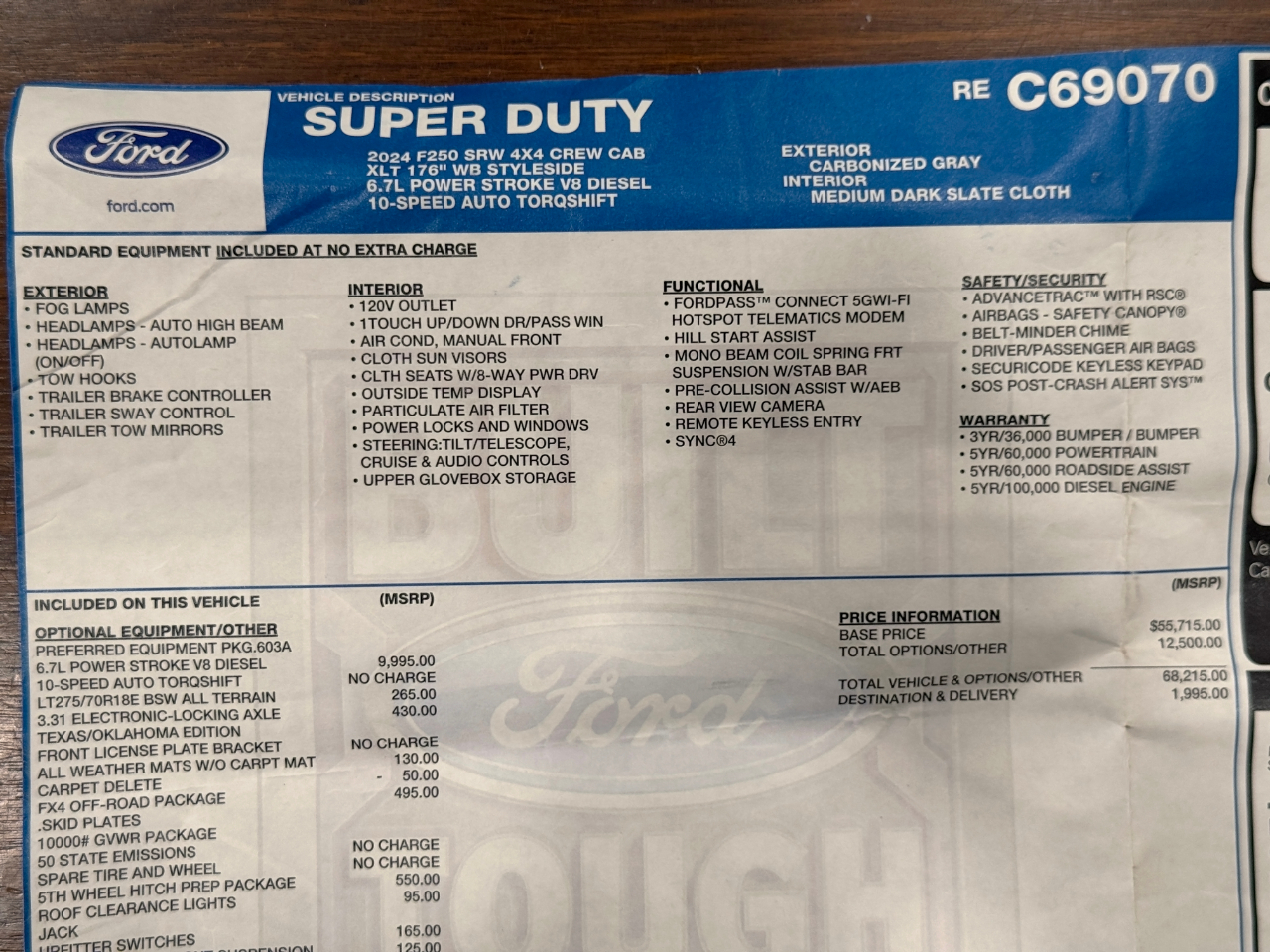 Ford Super Duty F-250 SRW  2024