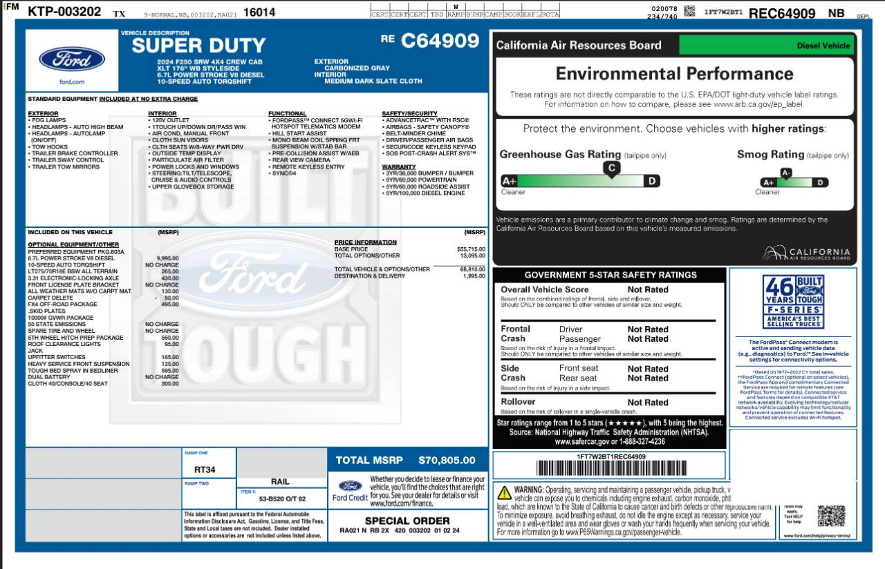Ford Super Duty F-250 SRW  2024