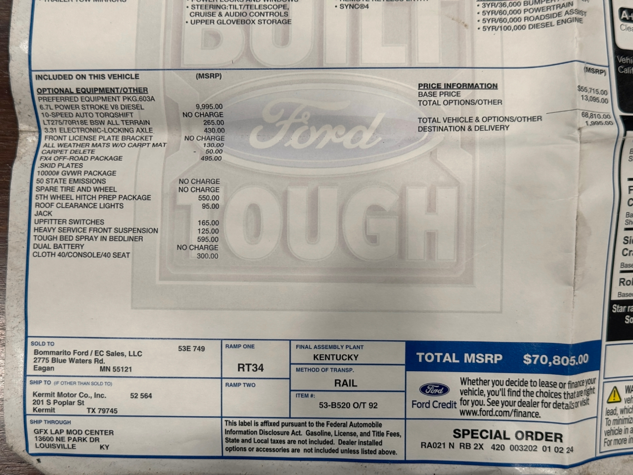 Ford Super Duty F-250 SRW  2024