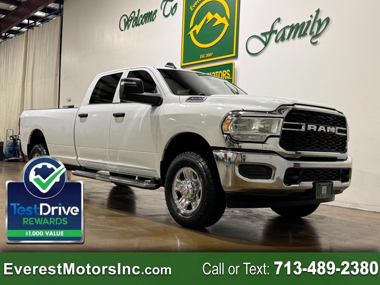 2023 RAM 2500 TRADESMAN 4X4 CREWCAB LONG 6.4L V8 HEMI GAS