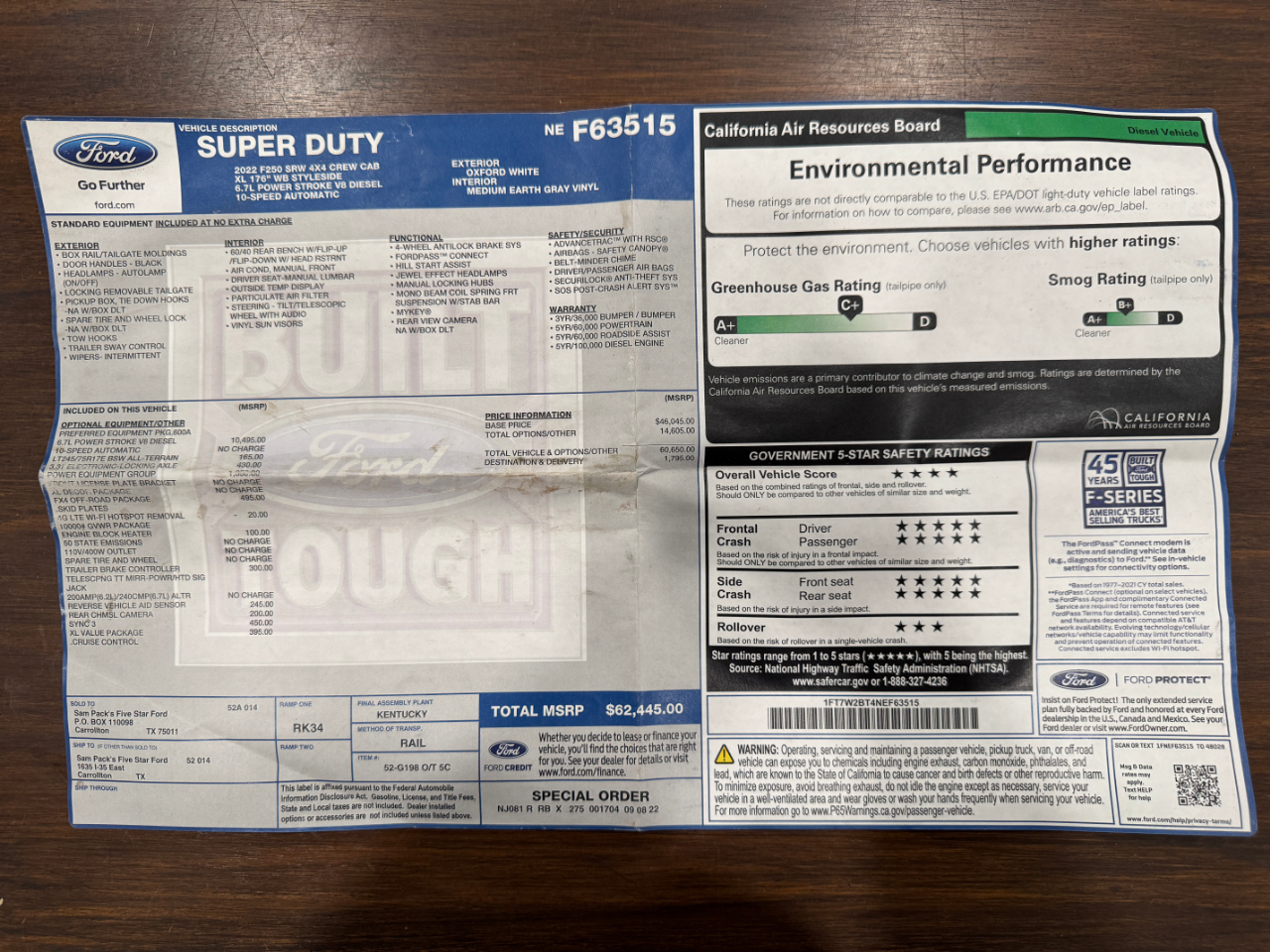 Ford Super Duty F-250 SRW  2022