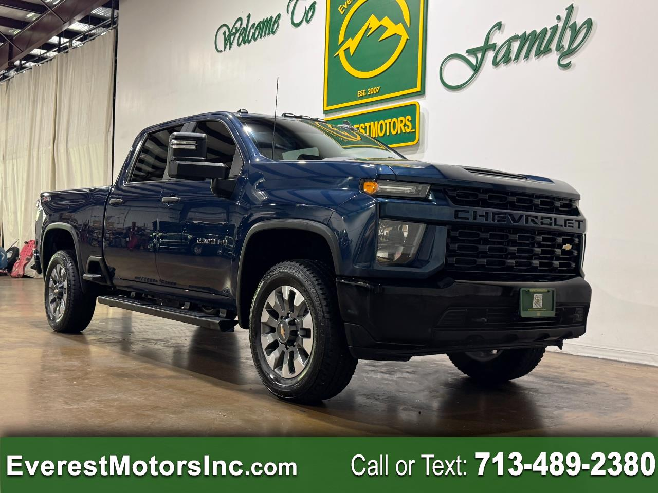 2023 Chevrolet Silverado 2500HD CUSTOM 4X4 CREWCAB SHORT 6.6L V8 GAS 1OWNER