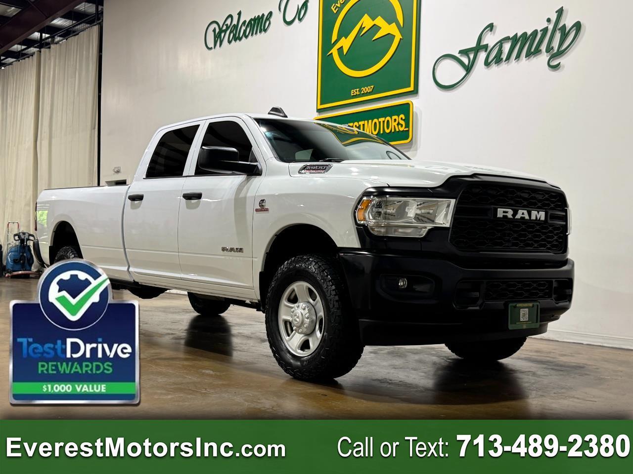 2022 RAM 2500 TRADESMAN 4X4 CREWCAB LONG 6.7L DIESEL 1OWNER
