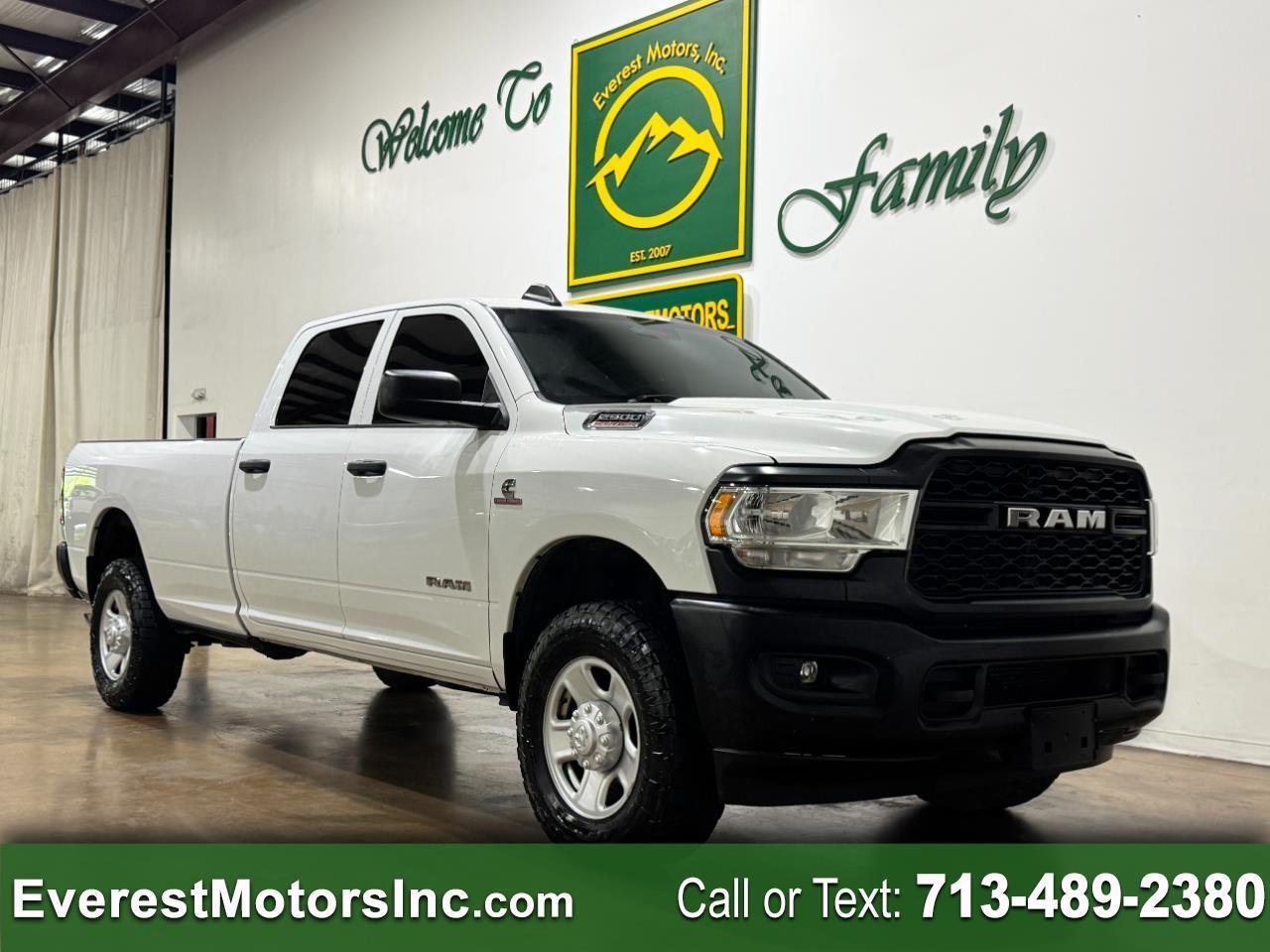 2022 RAM 2500 TRADESMAN 4X4 CREWCAB LONG 6.7L DIESEL 1OWNER