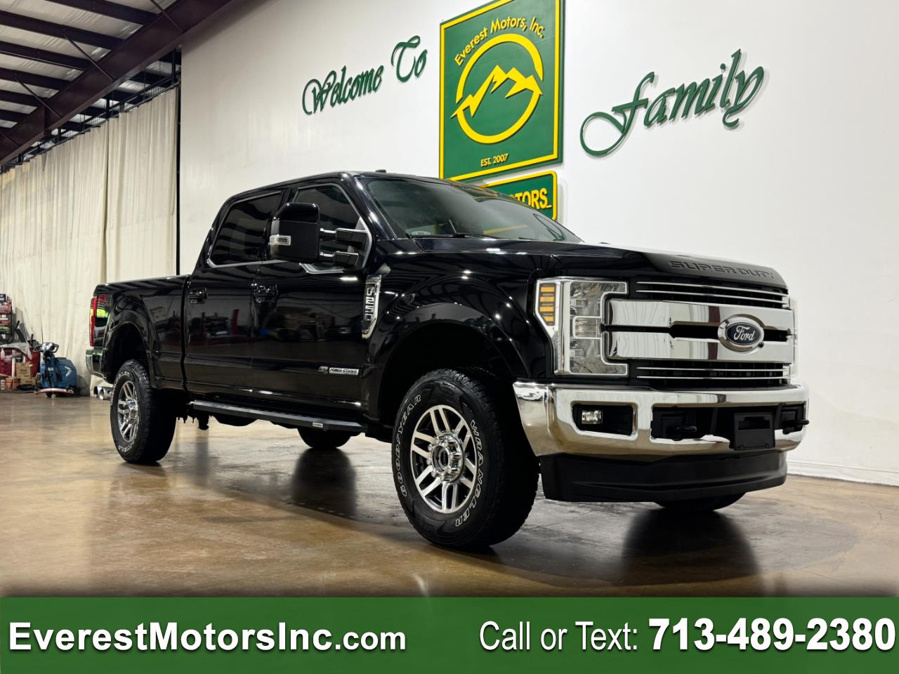 2018 Ford Super Duty F-250 SRW LARIAT CREWCAB 4x4  SHORTBED 6.7L V8 DIESEL