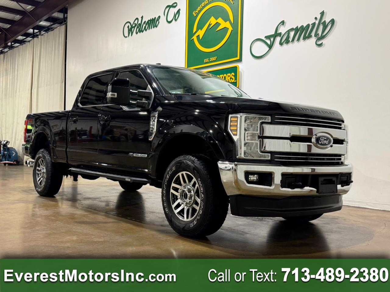 2018 Ford Super Duty F-250 SRW LARIAT 4X4 CREWCAB SHORT 6.7L V8 DIESEL FX4