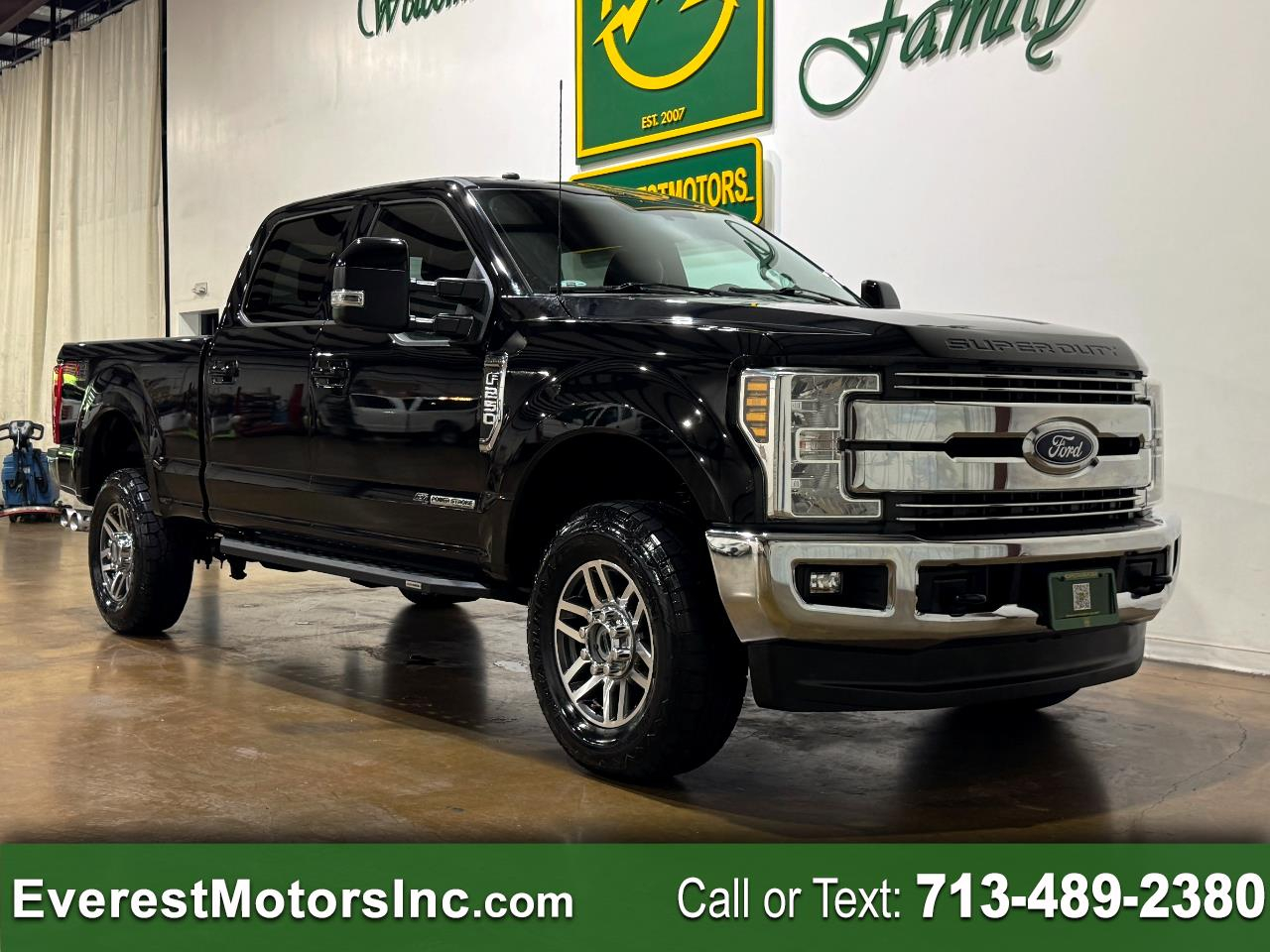 2018 Ford Super Duty F-250 SRW LARIAT 4X4 CREWCAB SHORT 6.7L V8 DIESEL FX4