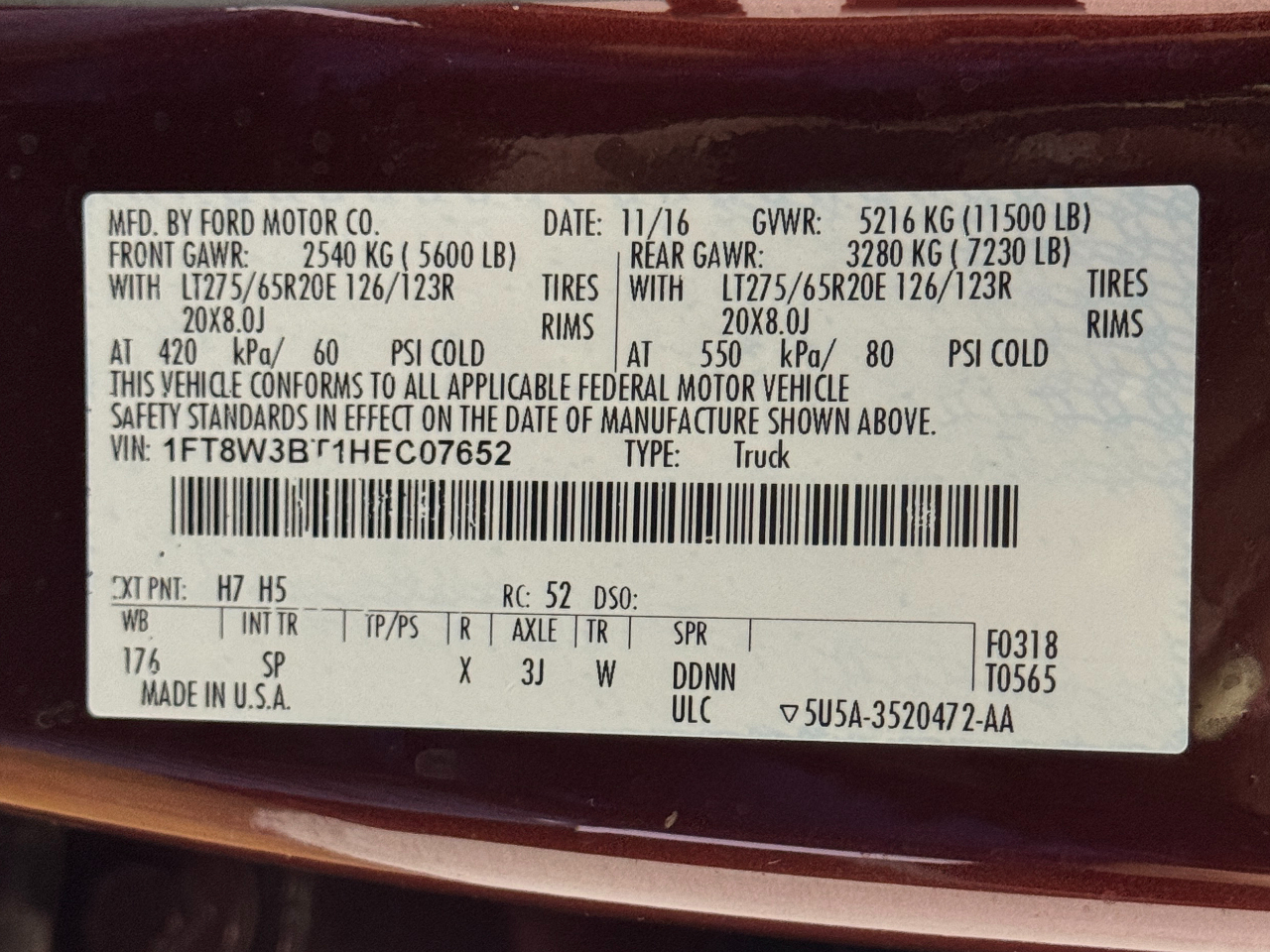 Ford Super Duty F-350 SRW  2017