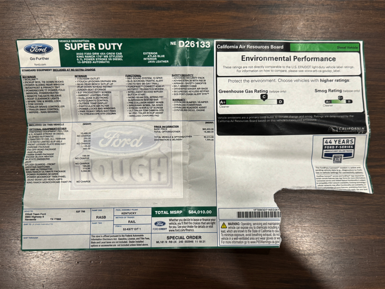 Ford Super Duty F-350 DRW  2022