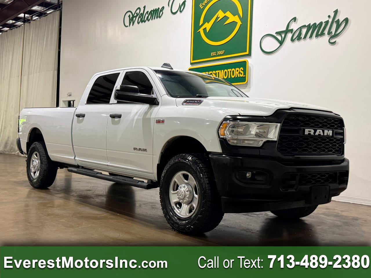 2022 RAM 2500 TRADESMAN 4X4 CREWCAB LONGBOX 6.4L HEMI GAS 1OWNER