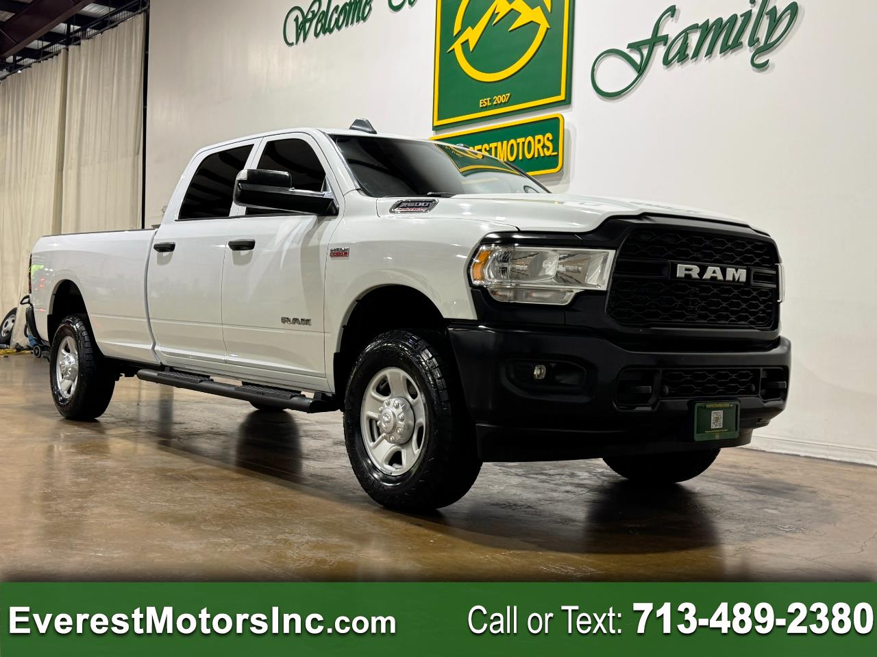 2022 RAM 2500 TRADESMAN 4X4 CREWCAB LONGBOX 6.4L HEMI GAS 1OWNER