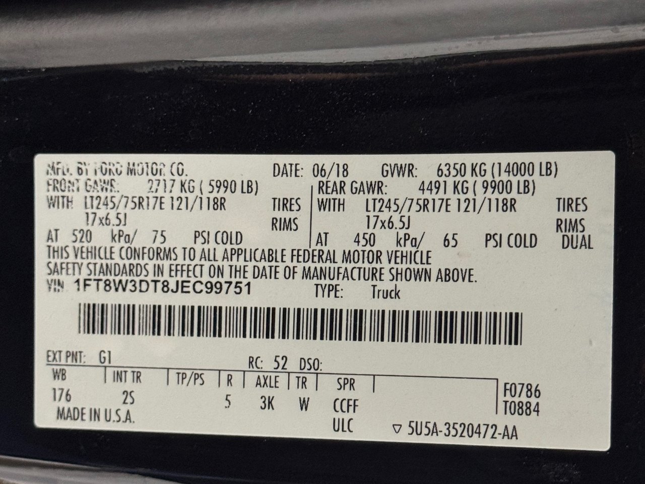 Ford Super Duty F-350 DRW  2018