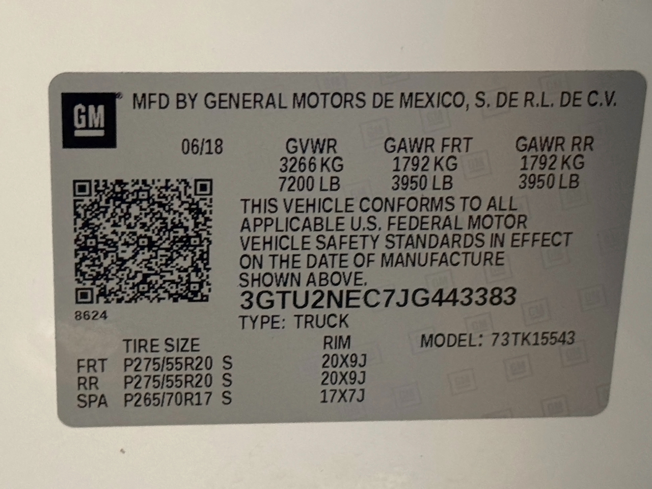 GMC Sierra 1500  2018