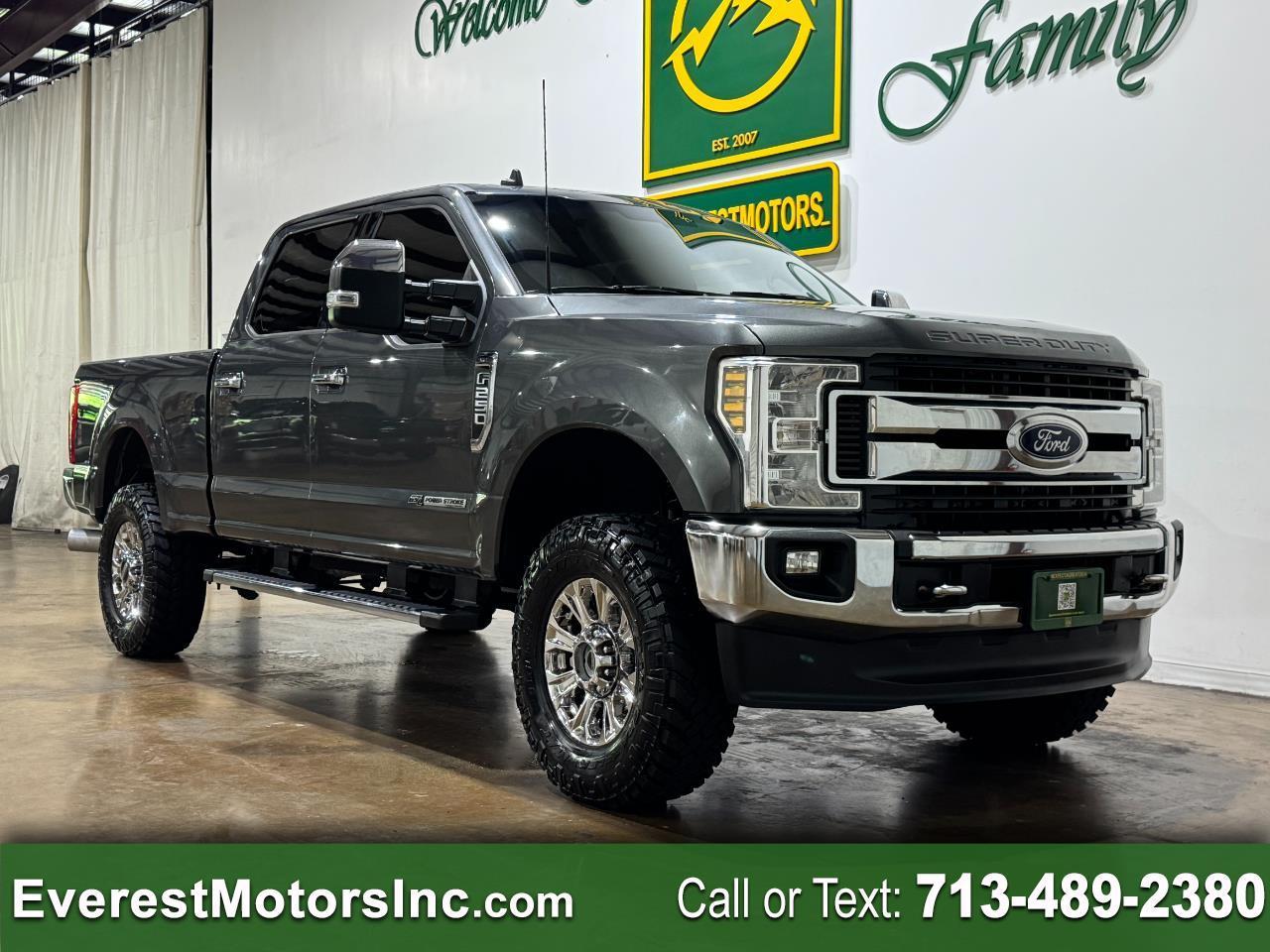 2019 Ford Super Duty F-250 SRW XLT PREMIUM 4X4 CREWCAB SHORT 6.7L DIESEL FX4