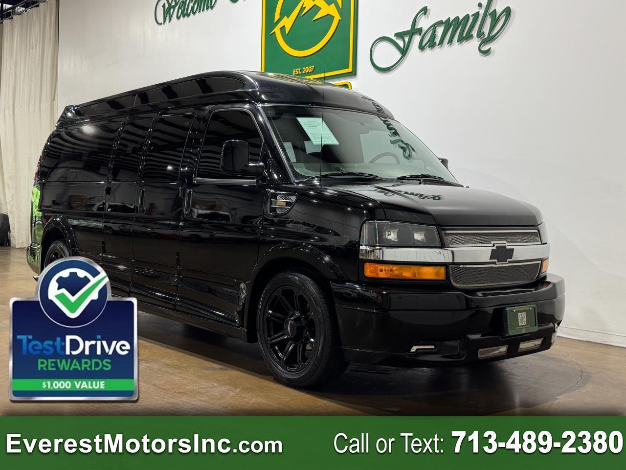 2017 Chevrolet Express Passenger 2500 EXPLORER CONVERSION EXT RWD 9PASS 6.0L V8 GAS
