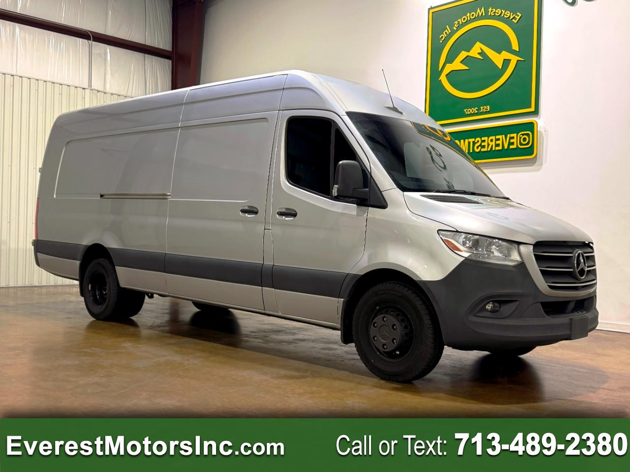 2023 Mercedes-Benz Sprinter Cargo Van 3500 HIGHROOF LONGWB EXT DRW 2.0L HO DIESEL 1OWNER