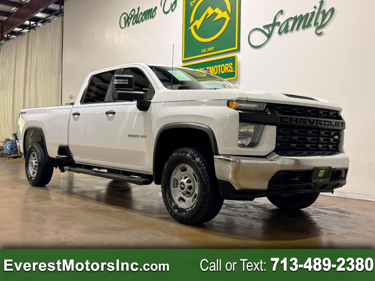 2023 Chevrolet Silverado 2500HD WT 4X4 CREWCAB LONG 6.6L V8 DURAMAX DIESEL 1OWNER