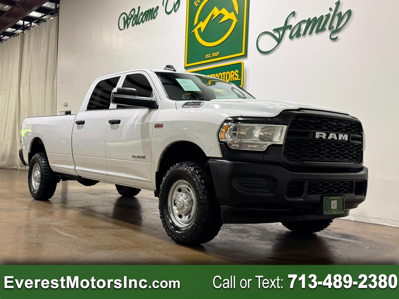 2022 RAM 2500 TRADESMAN 4X4 CREWCAB LONGBOX 6.4L HEMI GAS 1OWNER