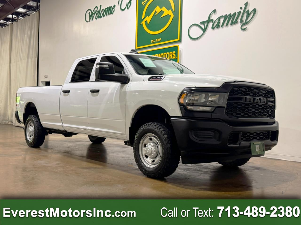 2023 RAM 2500 TRADESMAN 4X4 CREWCAB LONGBOX 6.4L HEMI GAS 1OWNER