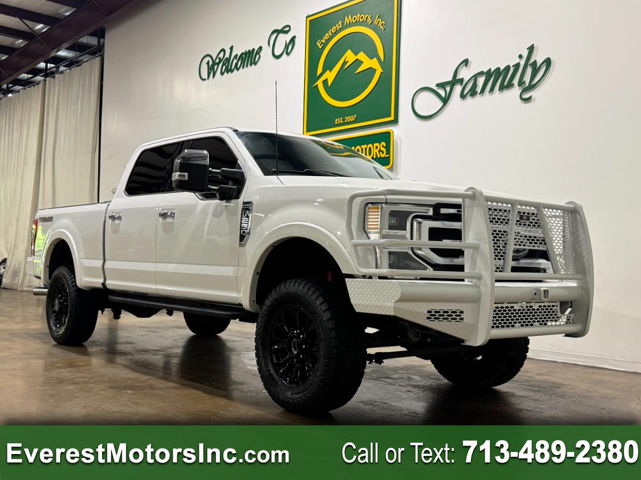 2022 Ford Super Duty F-250 SRW PLATINUM TREMOR 4X4 CREW SHORT 7.3L V8GAS GODZILLA