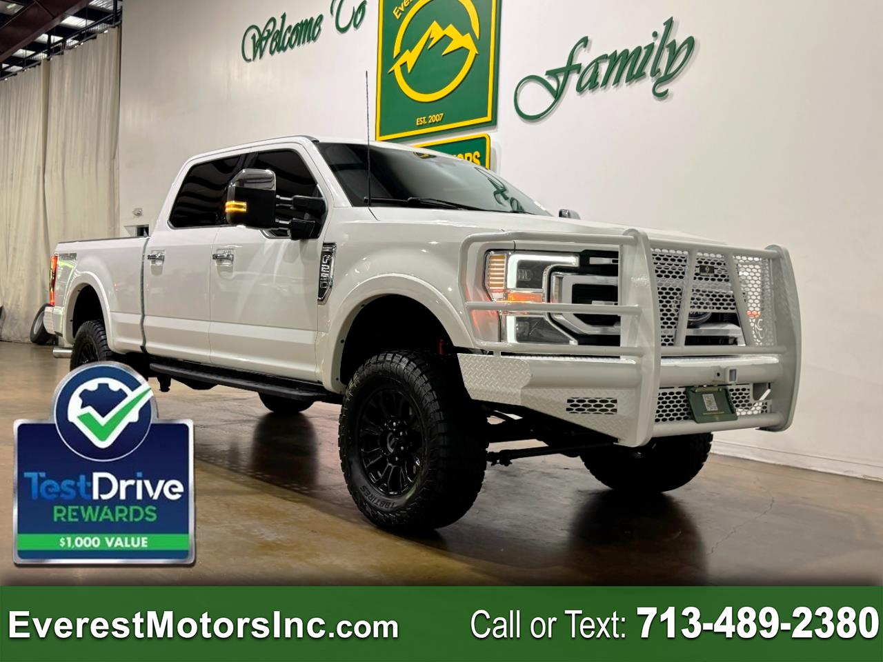 2022 Ford Super Duty F-250 SRW PLATINUM TREMOR 4X4 CREW SHORT 7.3L V8GAS GODZILLA