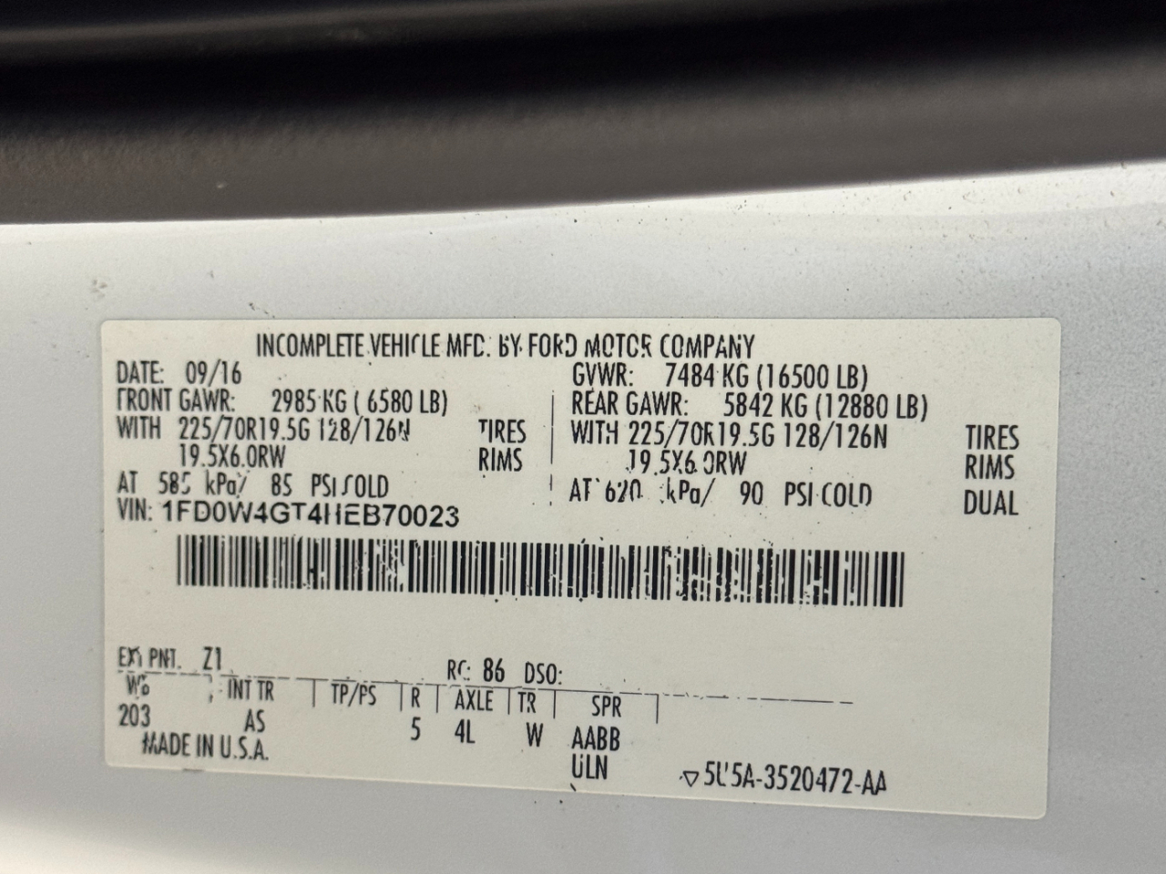 Ford Super Duty F-450 DRW  2017