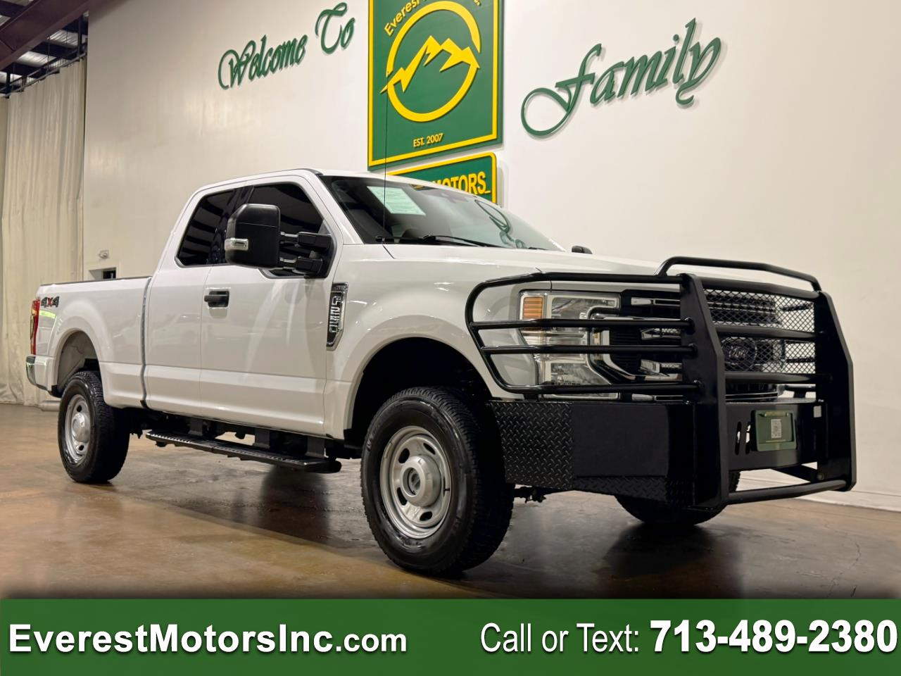 2021 Ford Super Duty F-250 SRW XLT 4X4 EXTCAB SHORT 6.2L V8 GAS 1OWNER