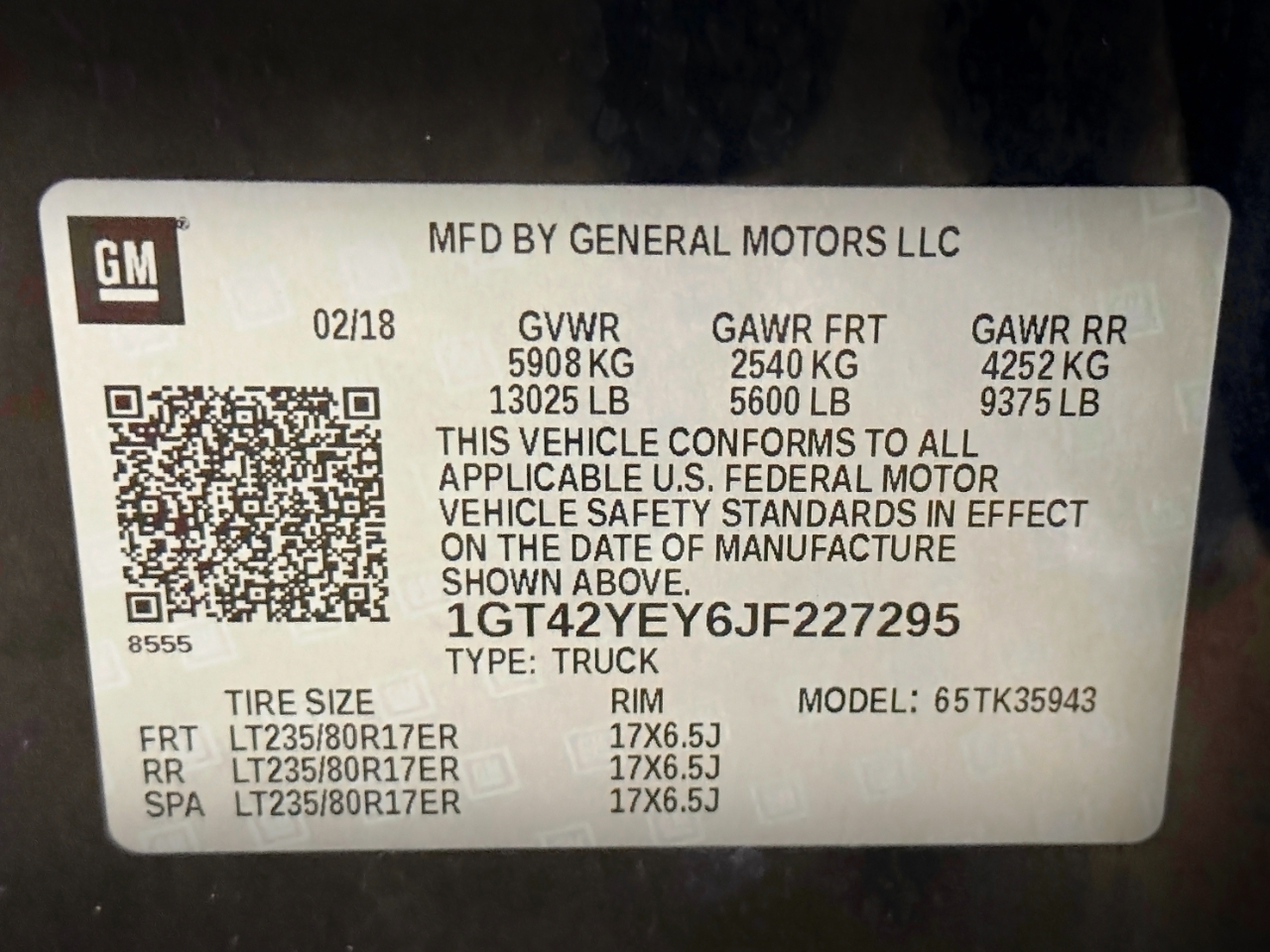 GMC Sierra 3500HD  2018