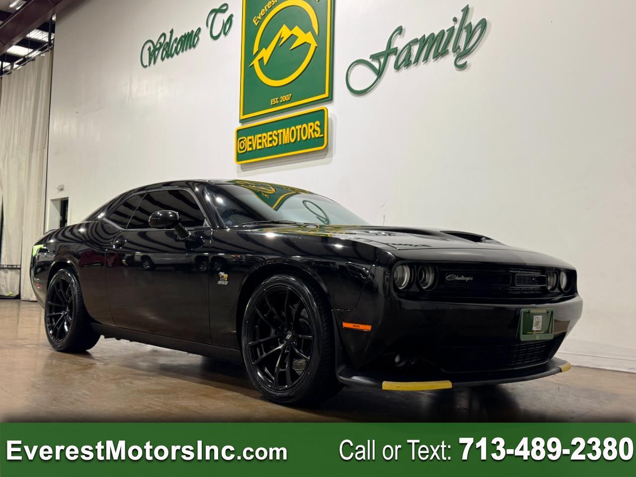 2020 Dodge Challenger R/T SCAT PACK COUPE 6.4L V8 HEMI GAS 1320 PLUS PKG