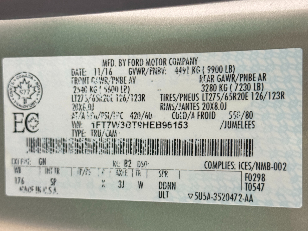 Ford Super Duty F-350 SRW  2017