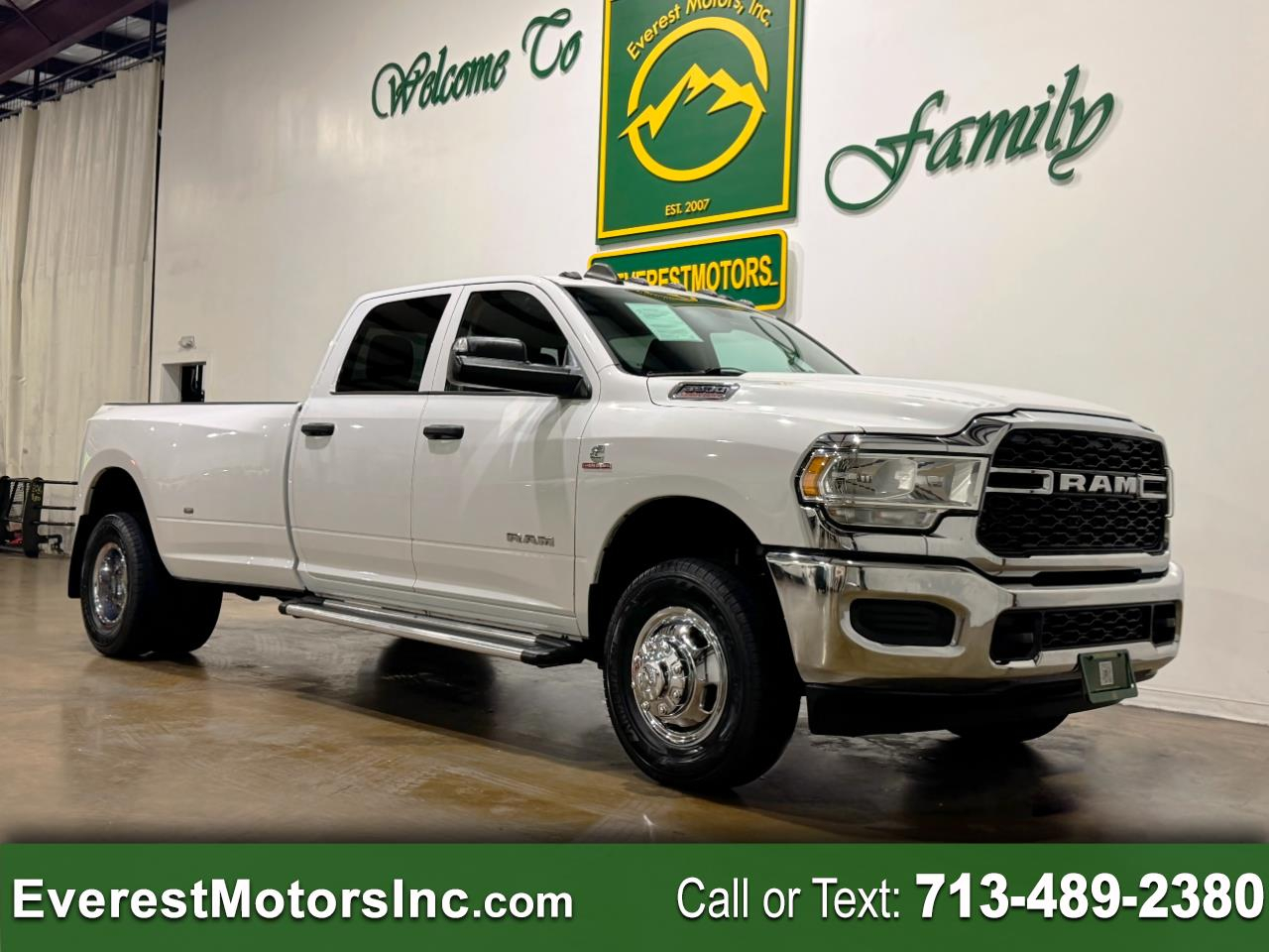 2019 RAM 3500 TRADESMAN 4X4 CC LONG 6.7L HO DIESEL TOW PKG AISIN