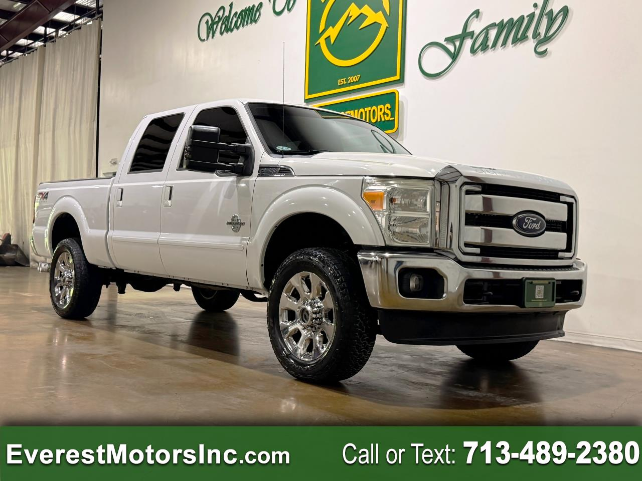 2016 Ford Super Duty F-250 SRW LARIAT 4X4 CREWCAB SHORT 6.7L V8 DIESEL TOW PKG