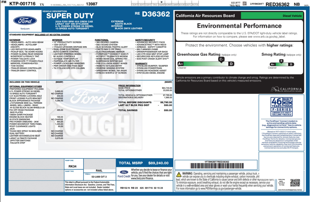 Ford Super Duty F-250 SRW  2024