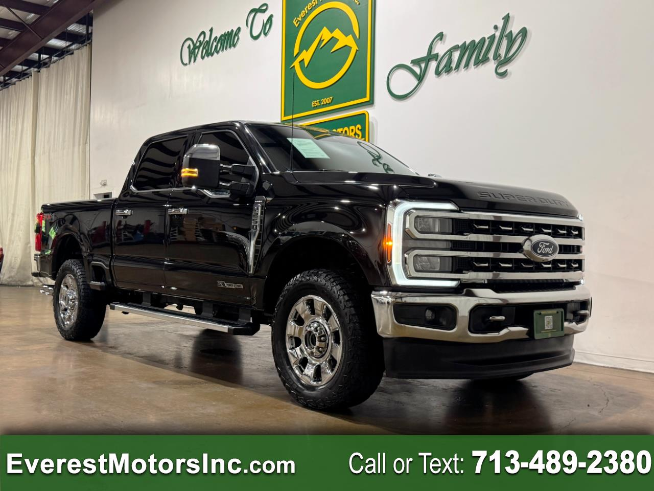 2024 Ford Super Duty F-250 SRW LARIAT 4X4 CREWCAB SHORT 6.7L V8 DIESEL 1OWNER FX4
